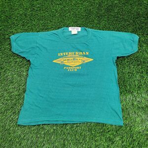 Vintage 90s Single-Stitch Shirt Womens Large 20x22 Green